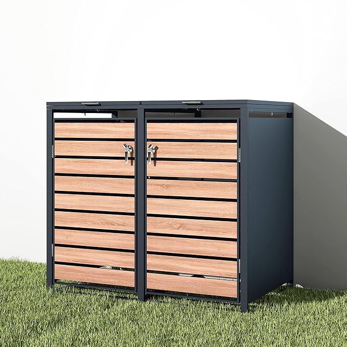 Stijlvolle Afvalcontainer Kast